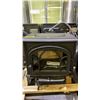 Image 1 : JOTUL CAST IRON WOOD STOVE - *GLASS IN DOOR IS BROKEN/DOOR HANDLE BROKEN*