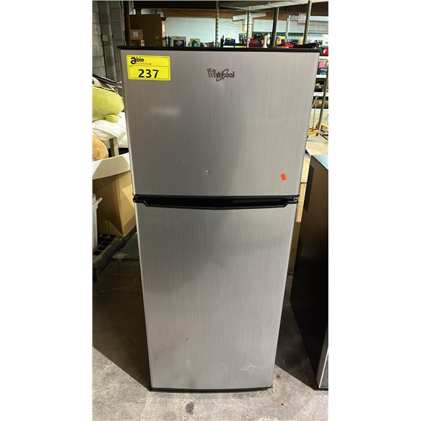 WHIRPOOL 48"T X 19"W SWING DOOR REFRIGERATOR WITH TOP FREEZER