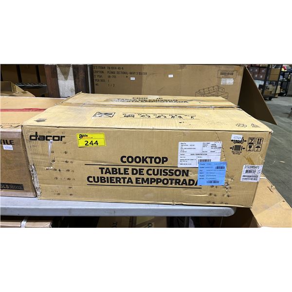 DACOR MODERNIST GAS COOKTOP - DTG30M954F