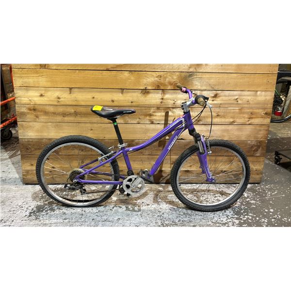 HOTROCK SPECIALIZED PURPLE 7-SPEED BIKE
