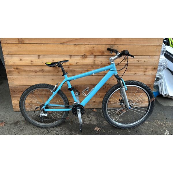 NO-NAME BLUE 21 SPEED BIKE - *FRONT BRAKE NEEDS REPAIR*