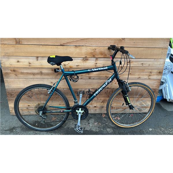 TRIUMPH VERTICAL BLUE 18-SPEED BIKE