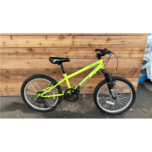 TWENTY GLOW YELLOW 7-SPEED BIKE