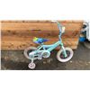 Image 4 : (3) CHILDREN'S BIKES - *2 HAVE TRAINING WHEELS/1 IS MISSING THE SEAT*