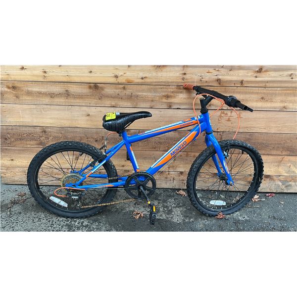 ALGONQUIN MOVELO BLUE & ORANGE 6-SPEED BIKE