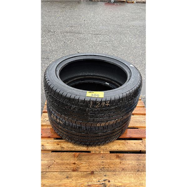 (2) GOODYEAR EAGLE SPORT 255/45R20 101W M&S TIRES