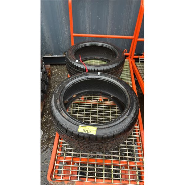 (2)  IMPERIAL SNOW DRAGON 3 235/45 R18 TIRES