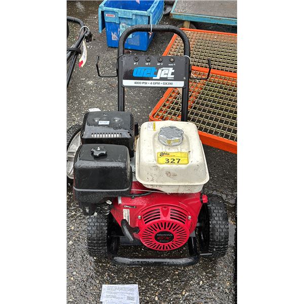 WET JET 4000 PSI GAS PRESSURE WASHER