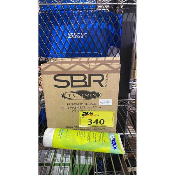 CASE OF (12) SBR TRI SWIM BODY WASH 251ML