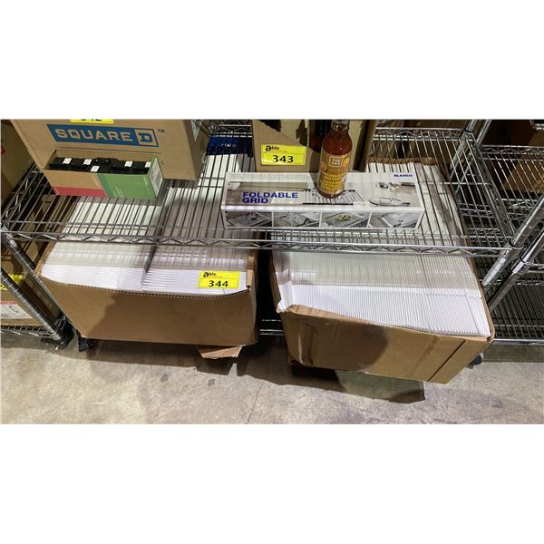 2 CASES OF TO-GO BAKED GOODS BOXES