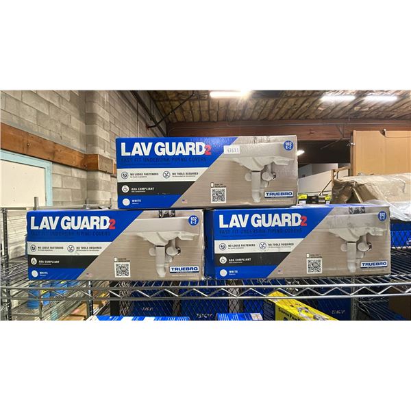 (3) LAVGUARDE2 FAST FIT UNDERSINK PIPING COVERS