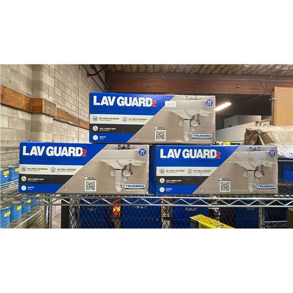 (3) LAVGUARDE2 FAST FIT UNDERSINK PIPING COVERS