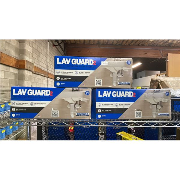 (3) LAVGUARDE2 FAST FIT UNDERSINK PIPING COVERS
