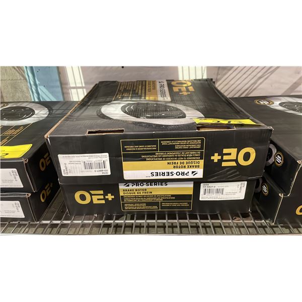 (2) OE+ PRO SERIES BRAKE ROTORS C07114 113-6827-0