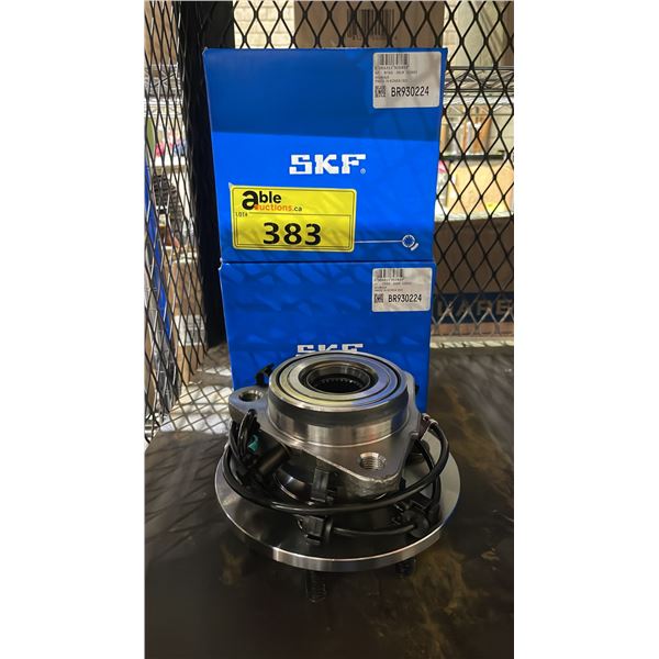 (2) SKF WHEEL BEARING & HUB ASSEMBLY BR930224