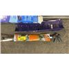 Image 4 : SHELF OF ASSORTED ITEMS INCLUDING; EZ REACHER, RAKE & GARANT SNOW SHOVEL