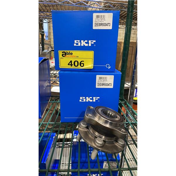 (2) SKF WHEEL BEARING & HUB ASSEMBLY BR930473