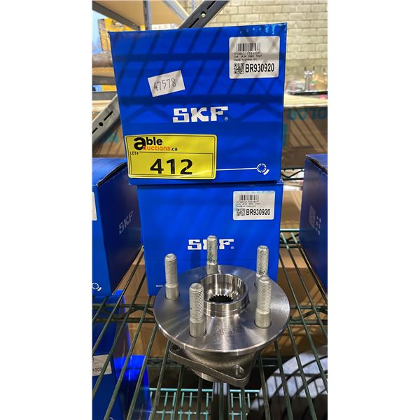 (2) SKF WHEEL BEARING & HUB ASSEMBLY BR930920