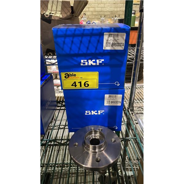 (2) SKF WHEEL BEARING & HUB ASSEMBLY BR930374
