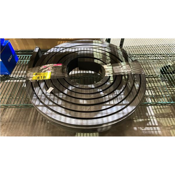 10 METER PULLEY BANDAGE W7548 RUBBER, BLACK, ELECTROCOND.