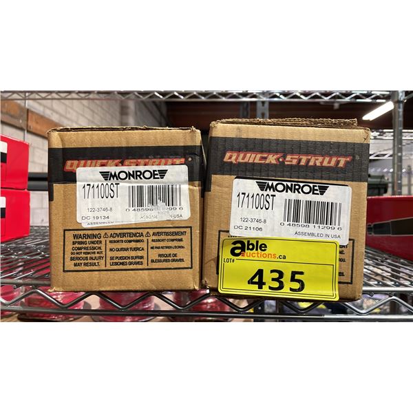 (2) MONROE QUICK STRUT 171100ST 122-3746-8