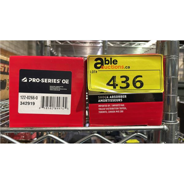 (2) OE PRO SERIES SHOCK ABSORBER 342919 122-8266-0