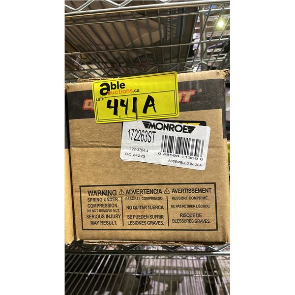 MONROE QUICK STRUT 172263ST SUSPENSION STRUT AND COIL SPRING ASSEMBLY