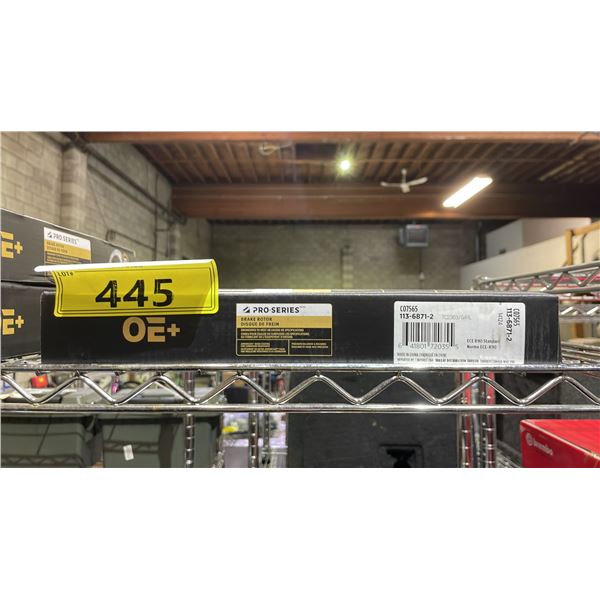 OE+ PRO SERIES BRAKE ROTORS CO75665 113-6871-2