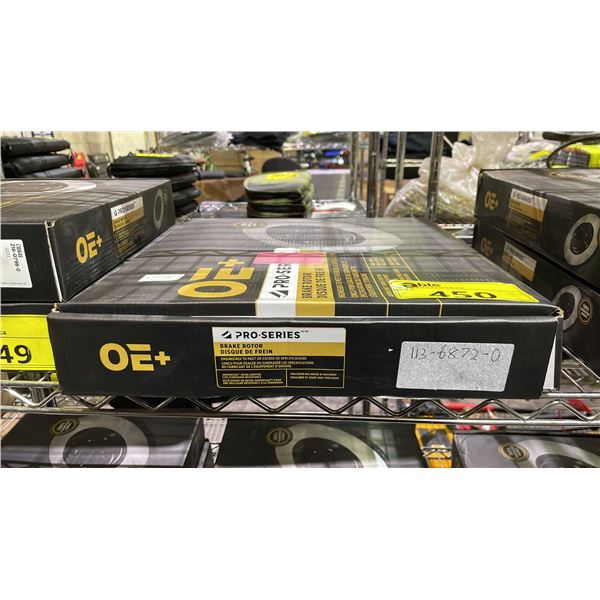 OE+ PRO SERIES BRAKE ROTOR 113-6872-0