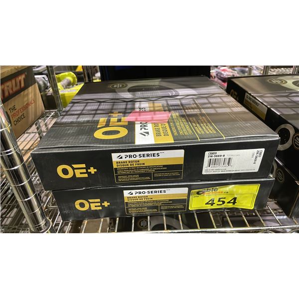 (2) OE+ PRO SERIES BRAKE ROTORS C30859 216-5669-8