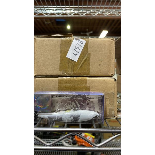 2 BOXES OF TRUETIMBER PROPERPENCIL BY ENVISH VIPER SNOW FISH HOOKS