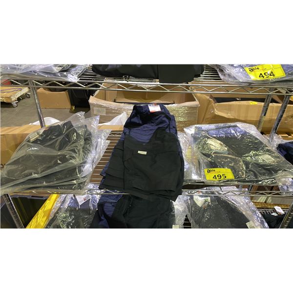 SHELF OF ASSORTED NEW 5.11+ TACTILE PRO CLOTHING