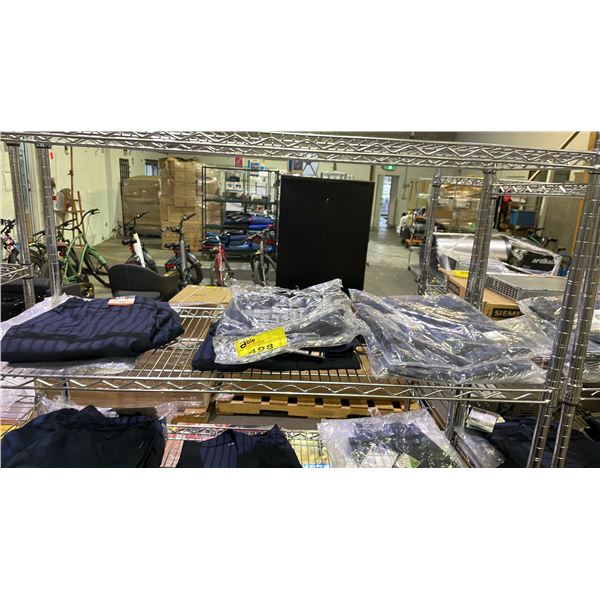 SHELF OF ASSORTED NEW 5.11+ TACTILE PRO CLOTHING