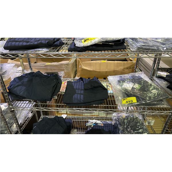 SHELF OF ASSORTED NEW 5.11+ TACTILE PRO CLOTHING