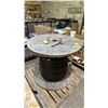 Image 1 : 36" DIAMETER SPOOL OF BLACK CABLE