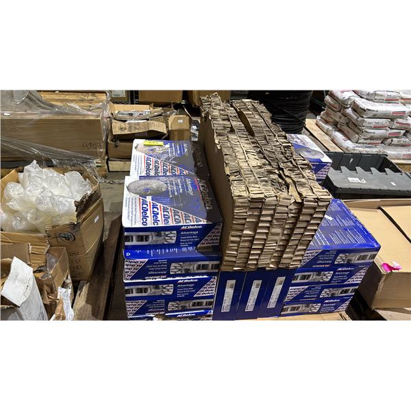 PALLET OF AC  DELCO ADVANTAGE COATED BRAKE ROTORS - *MUST TAKE ALL ON PALLET*