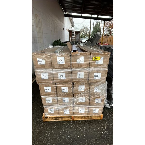 PALLET OF PLE14-SM 1373 WHITE LIGHTING INSTALLATION BRACKETS -*MUST TAKE ALL ON PALLET*