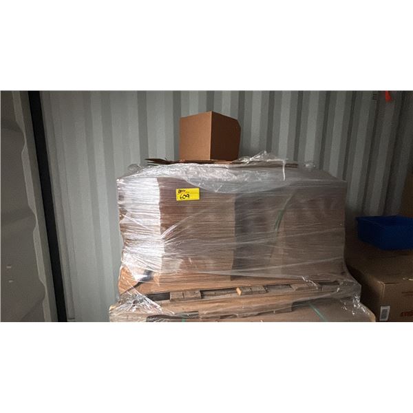 PALLET OF FLATTENED CARDBOARD BOXES - *MUST TAKE ALL ON PALLET*