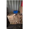 Image 1 : PALLET OF STOREX BLUE PLASTIC STORAGE BINS 17"L X 11.5"D X 9"T  - *MUST TAKE ALL ON PALLET*
