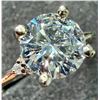 Image 2 : 10K (1.9G) LAB DIAMOND (1.3+0.06CT) RING (SIZE 6.5)  SUGGESTED RETAIL VALUE $3600