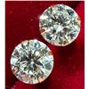 Image 2 : 14K LAB DIAMOND (1.66CT) EARRINGS SUGGESTED RETAIL VALUE $2800