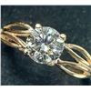 Image 2 : 10K (1.45G) LAB DIAMOND (0.55CT) RING (SIZE 5) SUGGESTED RETAIL VALUE $2400