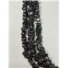 Image 2 : SILVER DIAMOND NECKLACE 16" (UNCUT DIAMOND BEADS) (21CT) SUGGESTED RETAIL VALUE $600