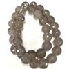 Image 1 : SILVER AZURE TRANQUILITY AGATE BEADS NECKLACE 16" RETAIL VALUE $200