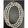 Image 1 : SILVER FRESH WATER PEARL NECKLACE 14"