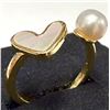 Image 2 : BASE METAL GENUINE PEARL RING