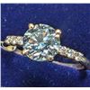 Image 2 : 10K (1.77G) LAB DIAMOND (1.18CT) RING ( SIZE 6)  APPRAISED INSURANCE VALUE $2100