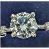 Image 2 : 10K (1.85G) LAB DIAMOND (1.25+0.06CT) RING (SIZE6.5) APPRAISED INSURANCE VALUE $2000