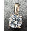 Image 1 : 10K (0.73g) LAB DIAMOND (1.03CT) PENDANT APPRAISED INSURANCE VALUE $1400