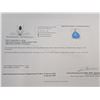 Image 2 : 10K (1.63G)  BLUE TOPAZ (7ct) PENDANT APPRAISED INSURANCE VALUE $620